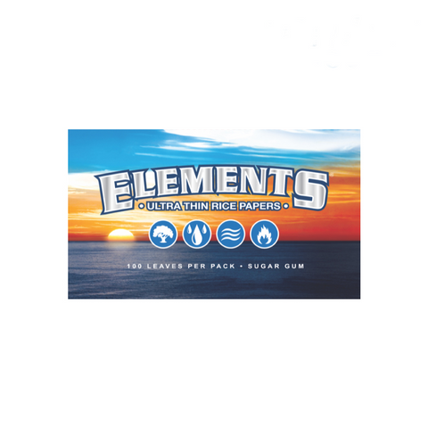 Elements - Ultra Thin Rice Papers Single Wide