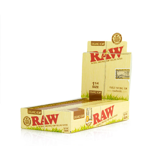 Raw - 1 1/4 Organic Hemp