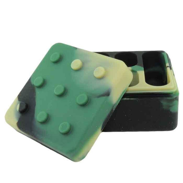 Buy Lego Style Silicone Container for Smoking with Discounted Price