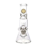 BOUGIE GLASS 9″INCH BEAKER WITH INLINE SHOWERHEAD ATTACHED WATERPIPE “WPB19Y15