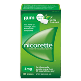 Ultra Nicorette Gum (2mg)